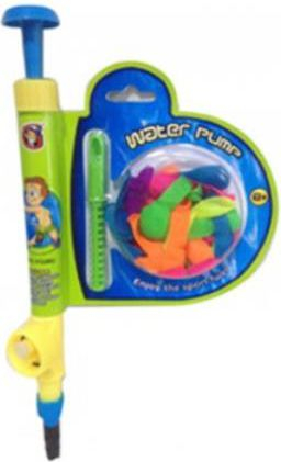 Set balonash uji Mega Creative Water Bomb 306771, me pompë plastike, shumëngjyrëshe