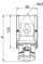 Prizë e kombinuar PCE 0-1 32A M25 32/5, 400V, IP44, 925-6w, e bardhë / e kuqe