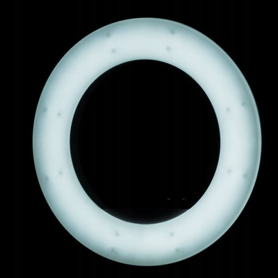 Llambë unazore Activeshop Ring Light 18", 48W LED, me stativ, e zezë