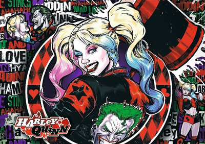 Puzzle Trefl Harley Quinn, 1000 pjesë, shumëngjyrësh