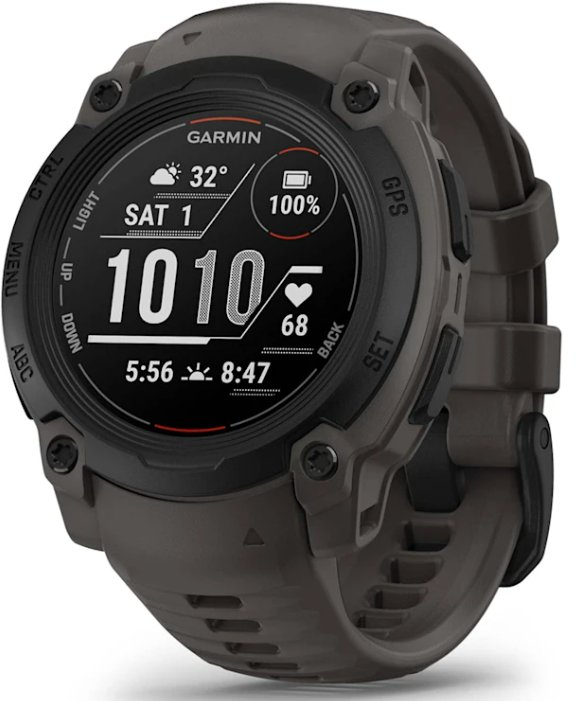 Ora sportive Garmin Instinct E, GPS, rezistente ndaj ujit, e zezë