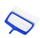 Rrjetë pastruese pishine Bestway B58660, manuale, blu gri