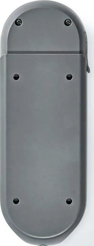 Kambanë dere me WiFi, Smart Video Doorbell, 1080p Full HD, kënd 180°, gri e zezë