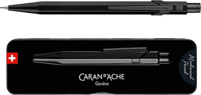 Механичка пенкало Caran d’Ache 844 Black Code, 0.7mm, црна мат