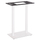Bazë tavoline bar HM480.02, metal, 80x40x108 cm, e bardhë mat
