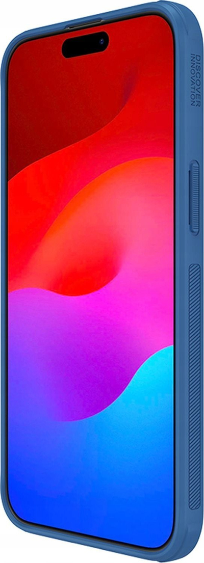 Mbulesë telefoni Nillkin Frosted Shield Pro për iPhone 15 Pro Max, TPU PC, blu