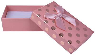 Kuti për bizhuteri JK Box KC-6 / A5, rozë, 5 x 8 x 2.5 cm 