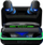 Kufje wireless in-ear Rebel SN E10, Bluetooth 5.0, powerbank 800 mAh, të zeza