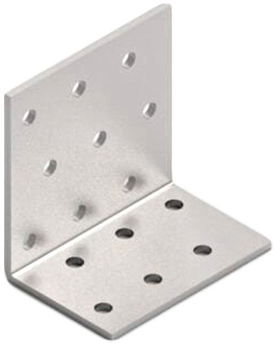 Kënd metalik HausHalt 71512, 60x40x60 mm, 2.5 mm, gri