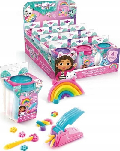Set kreativ me brumë My Rainbow Creations Gabby’s Dollhouse Purple Cup 60062, shumëngjyrësh