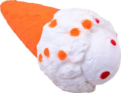 Lodër antistres Foam Squisher Cone Ice Cream ZA2614, jumbo, shkumë