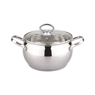 Tenxhere Domoletti APPLE SHAPED POT CWKS00320, 20x12cm, 3.7L, argjendi