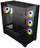 Kuti kompjuterike FSP M340, mid tower, xham tempered, 4x 120mm ARGB, e zezë