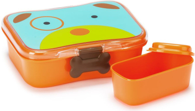 Kuti dreke Skip Hop Zoo Lunch Box Dog, 700ml, për fëmijë 3+, shumëngjyrëshe