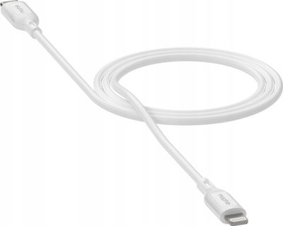Кабел полнач Mophie Essentials, USB C во Lightning, 1m, 60W, бел
