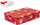 Kuti dhuratash Christmas A-V006-D, 30x19x7cm, karton 1.5mm, e kuqe