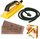Set lëmimi dore Mirka HANDY, 80x230mm, me thithje pluhuri, i verdhë