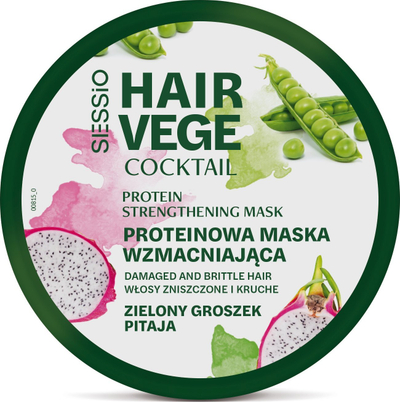 Maskë flokësh Chantal Sessio Hair Vege Strengthening, për forcim të flokëve të dobësuar, 200ml