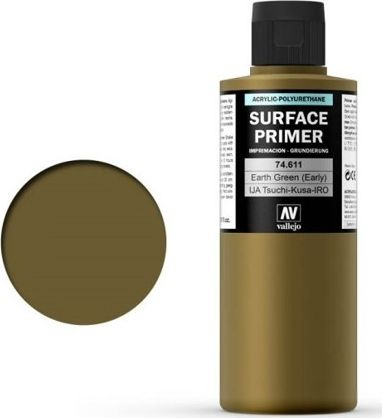 Primer poliuretani Vallejo AV 74611, IJA Tsuchi Kusa Iro, 200 ml