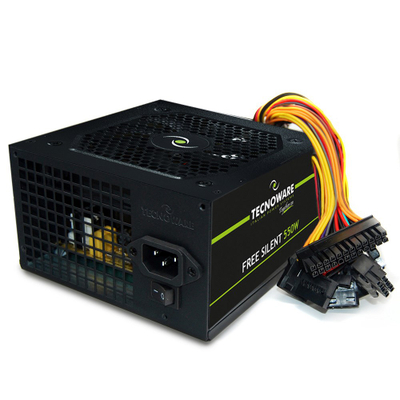 Burim energjie Tecnoware Free Silent TW FAL550FS12, 550W, ventilator i qetë, i zi