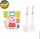 Set enësh për kalamaj Koziol Easy Eater Peppa Pig, 3 pjesë, plastikë, shumëngjyrësh