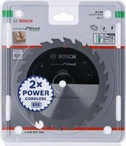 Teh rrethor sharre Bosch Pro Cordless Wood, 140mm, 24 dhëmbë, 10mm