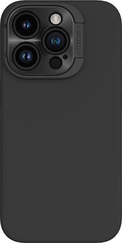 Mbulesë telefoni Nillkin LensWing për iPhone 15 Pro, MagSafe, silikon, e zezë