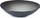 Длабока чинија Revol Swell, 24.2 cm, порцелан, Black Sand