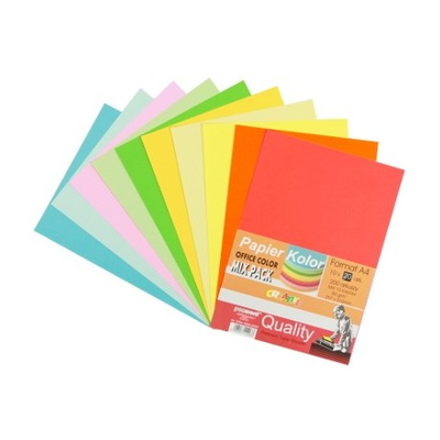 Letër me ngjyra Cr Art Office Color Mix, A4, 200 fletë, shumëngjyrëshe