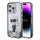 Mbulesë telefoni Karl Lagerfeld Glitter Ikonik për iPhone 15 Pro, hardcase, transparente