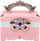 Set make up për goca Lean Toys Cute Beauty, kuti bojrash makeup-i me muzikë, 17.5 x 17 x 12.5 cm, rozë