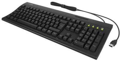 Tastierë KeySonic KSK-8041U-CRT, lexues kartelash smart, USB, e zezë