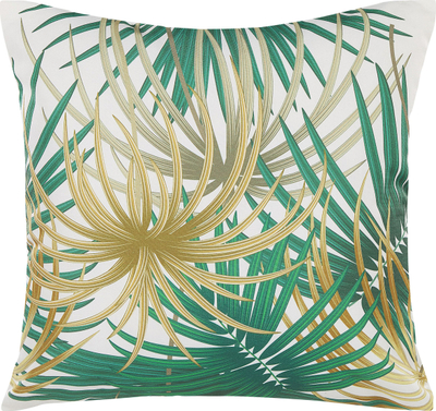 Set jastëkësh kopshti GAIANA, 2 copë, 45x45 cm, me palma, me ngjyra