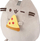 Maskotë pelushi Pusheen Pusheen, 24 cm, me picë, gri
