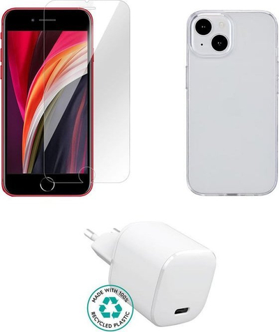 Set aksesorësh ESTUFF ES-KIT-IPHSE 2022, për iPhone SE 2022, transparent
