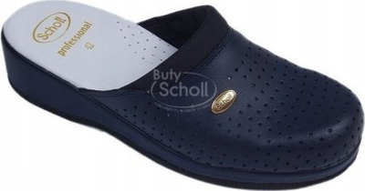 Медицински саботи Scholl Professional Clogs Back G, ортопедски, број 44, темно сини