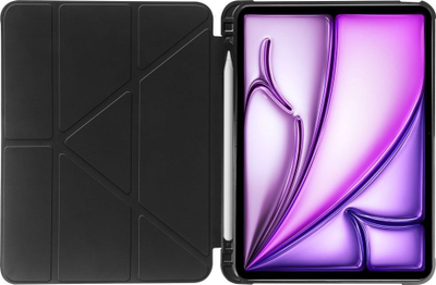 Futrollë tablet Tech-Protect SC Pen Origami, iPad Air 13 2024, me mbajtëse stylus, e zezë