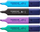 Marker fosforeshent Staedtler Textsurfer Classic, set me 4 copa, shumëngjyrësh