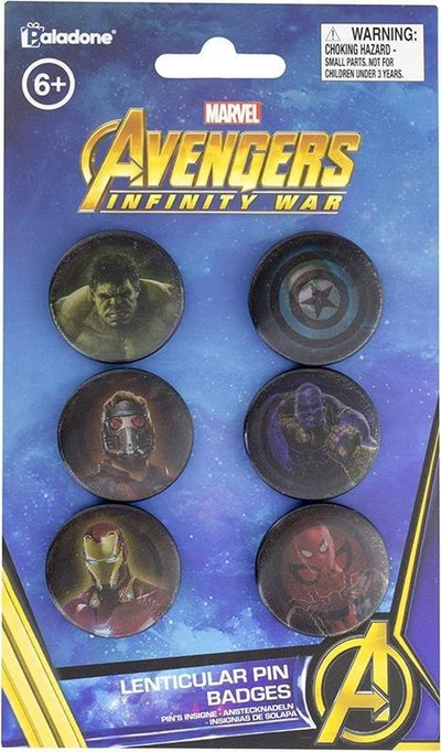 Set pinash Marvel Avengers Infinity War, 6 copë, shumëngjyrëshe