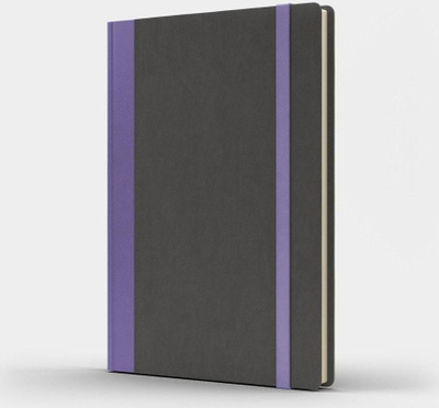 Fletore Like U Notebook B5 Pro L, 240 faqe, rrjetë 5x5 mm, gri vjollcë