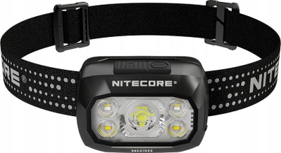 Фенер за глава NITECORE NU30, 500 лумени, 1500mAh, црн