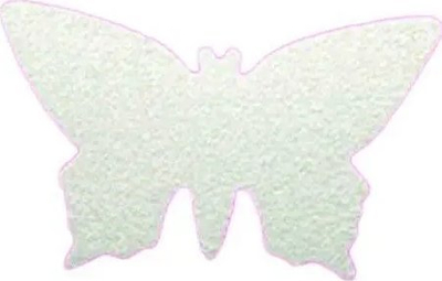 Grusht motivi HEYDA Butterfly, i vogël, plastik, me enë mbledhëse, i kuq