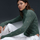 Bluzë me mëngë të gjata Nike W Sportswear Collection Logo Half-zip, për femra, gjysmë zinxhir, jeshile