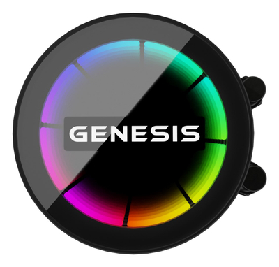 Ftohës uji për procesor Genesis Hydria 360 NLG-2320, radiator 360 mm, ARGB, i zi