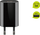 Karikues USB Wentronic 44949, për pajisje me bateri, i zi