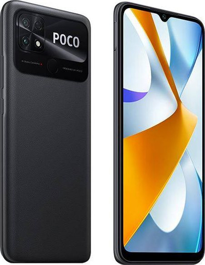 Telefoni Poco C40, 4GB RAM, 64GB, 6.71", Power Black i zi