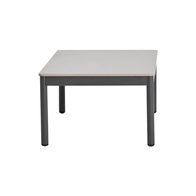Set lounge kopshti SONDRA HM6251.01, 4 pjesë, alumini me litar dhe jastëkë, gri