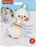 Lodër sensorike Fisher-Price Clack and Quack Goose, për foshnje 3+, me unaza shumëteksturore, e bardhë