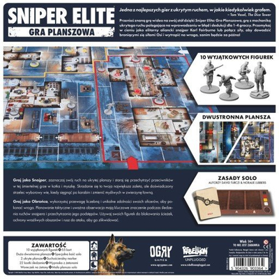 Lojë me shoqni Ogry Games Sniper Elite, kooperative, për familje, me ngjyra