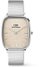 Orë dore për goca Daniel Wellington Marlon Wire Linen Silver DW00100812, e argjendtë